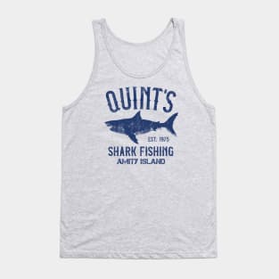 Quint's Shark Fishing - Amity Island Tank Top